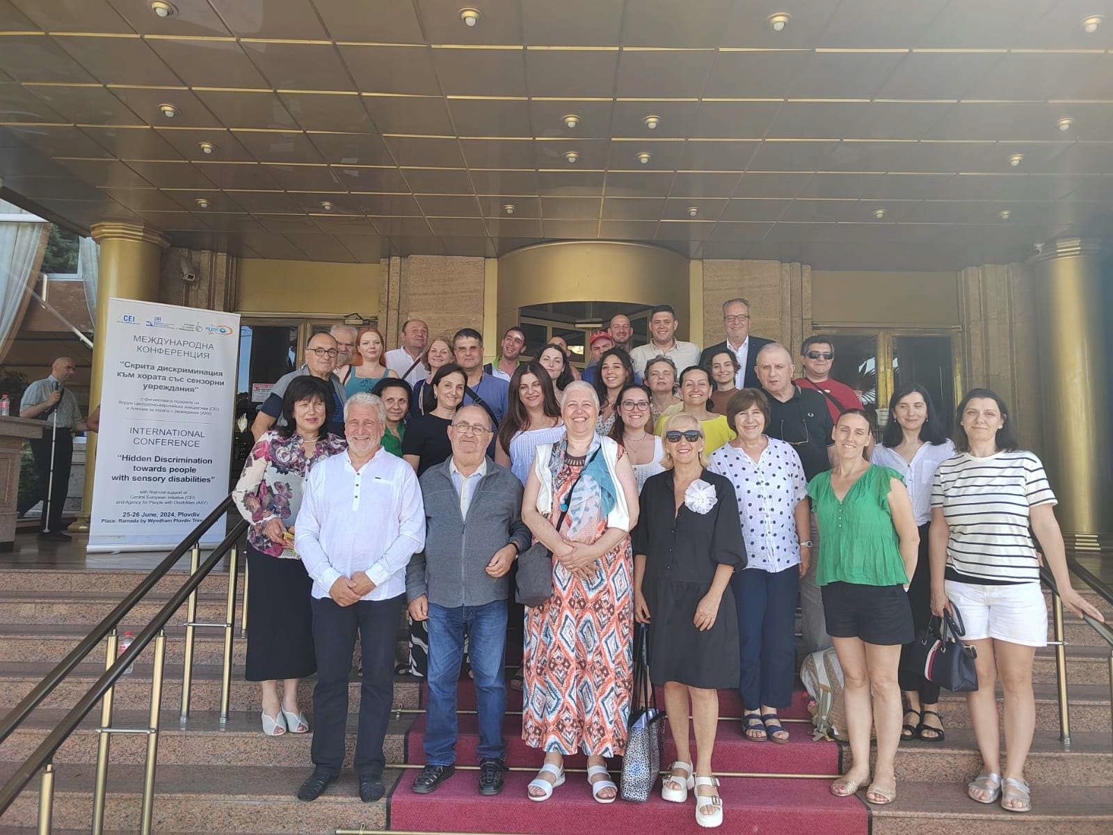 Conference "Hidden Discrimination against People with Sensory Disabilities (HiDis)" (Plovdiv, 25-26 June 2024)